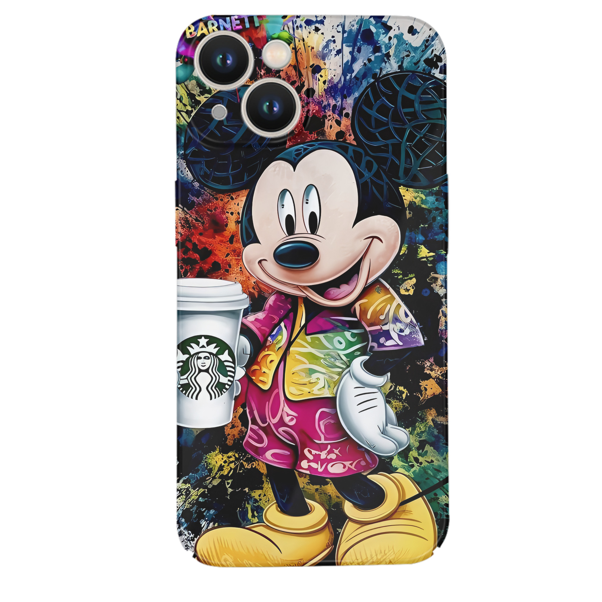 （画像用） ミッキーマウス Mickey Mouse 【iPhone 14シリーズ対応】ハードケース